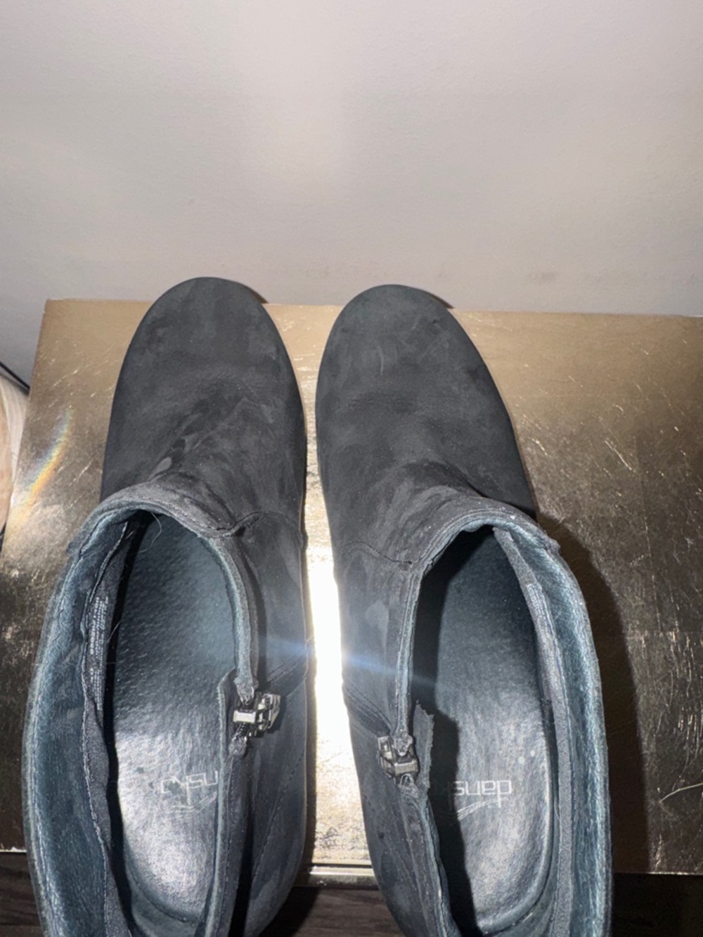Dansko Black Ankle Booties - Picture 8 of 8